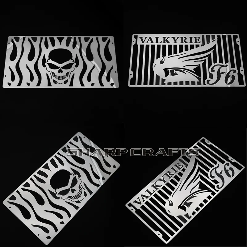 Высококачественная хромированная Защитная крышка радиатора для мотоцикла Honda