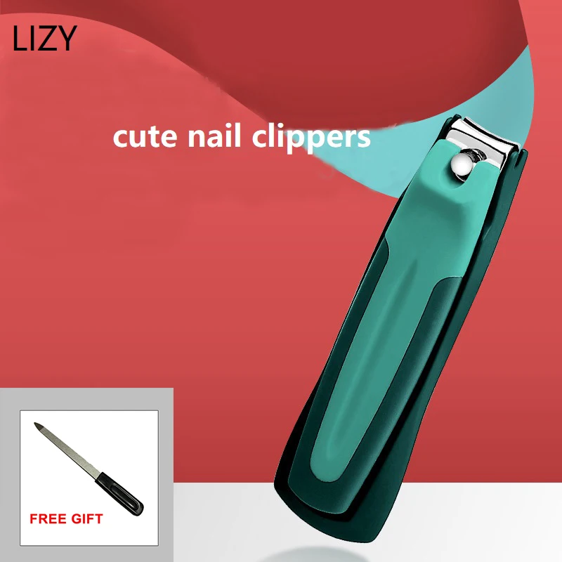 

LIZY Fingernail Clipper Pliers Cuticle Remover Cutter Nail Clippers for Thick Nails Toenail Trimmer Professional Manicure Kits
