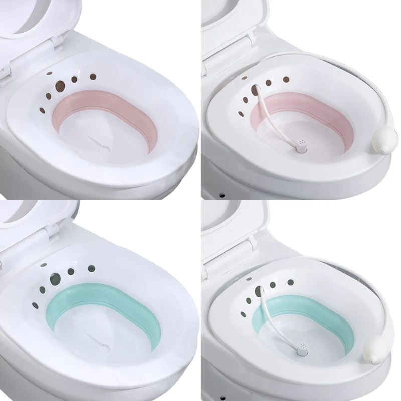 

Folding Toilet Sitz Bath Bidet Flusher Special Wash Basin Hip Cleaning Soaking Bathtub for Pregnant Women Hemorrhoid