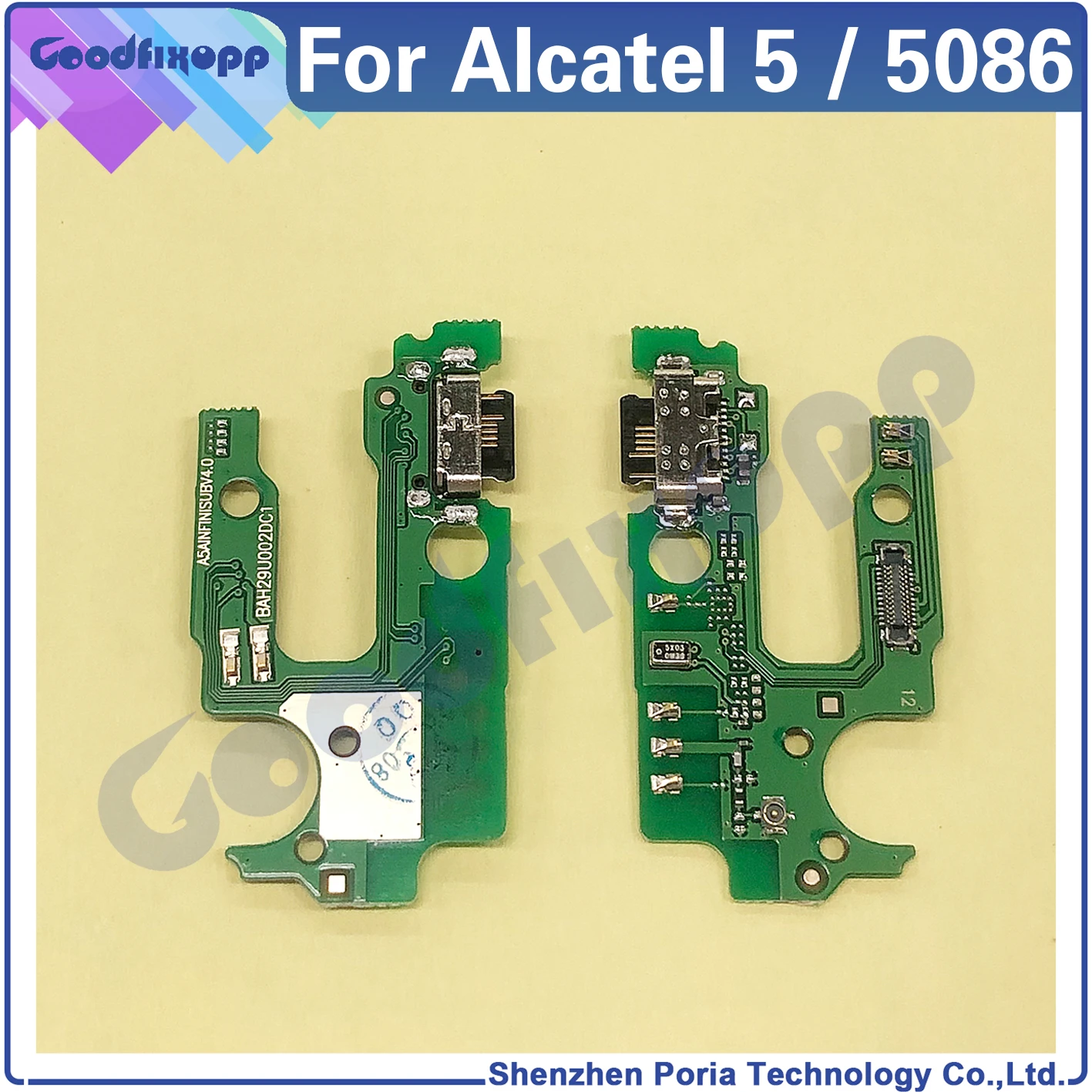 

Для Alcatel 5 / 5086 5086D 5086Y 5086A USB зарядное устройство порт для зарядки док-станции гибкий кабель