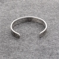 yada ins custom double letter braceletsbangles for women stainless steel bracelets crystal jewelry open cuff bracelet bt200332