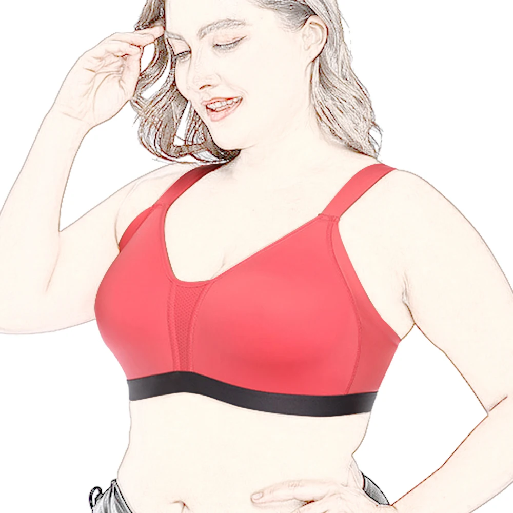 Мягкий хлопковый бюстгальтер с подкладкой бесшовное нижнее белье полным