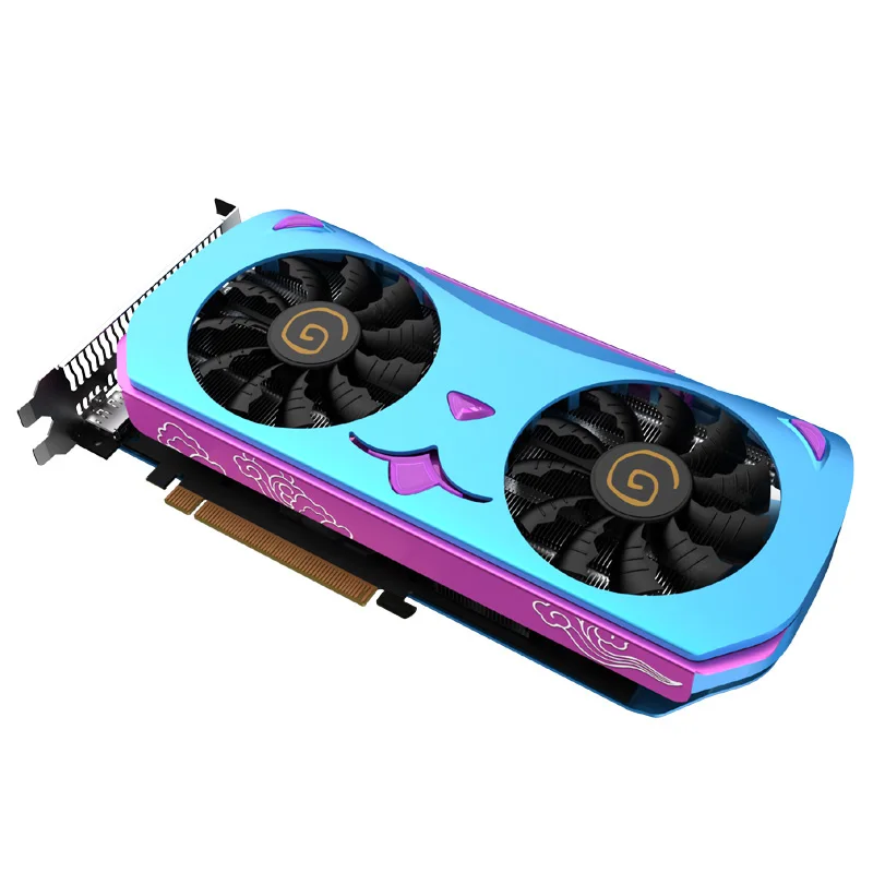 Видеокарта Yeston Radeon RX5600XT 6G D6 MA внешняя графическая карта 6 ГБ/192 бит/GDDR6 7 нм игровой