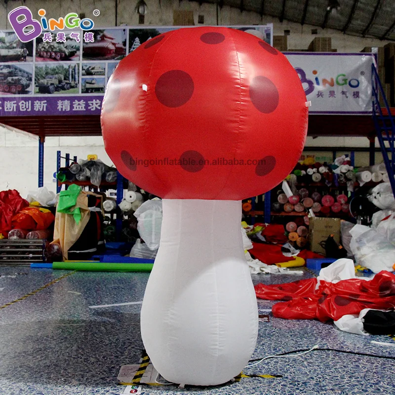 Индивидуальные вечерние грибные принадлежности/2mH надувной гриб с светодиодный