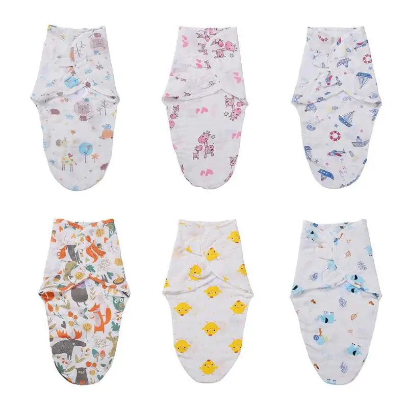 Детское одеяло для пеленания новорожденных хлопковое мягкое постельные пеленки