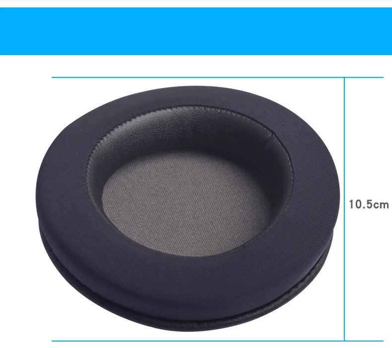 Универсальные круглые накладки для наушников 105 мм губчатое покрытие стильные