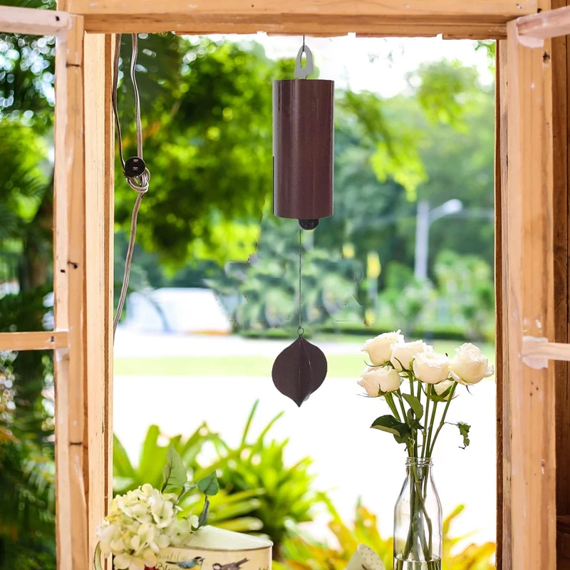 

Large Deep Resonance Serenity Bell Windchime Vintage Heroic Windbell Metal Wind Chimes for Home Outdoor Yard Decorations