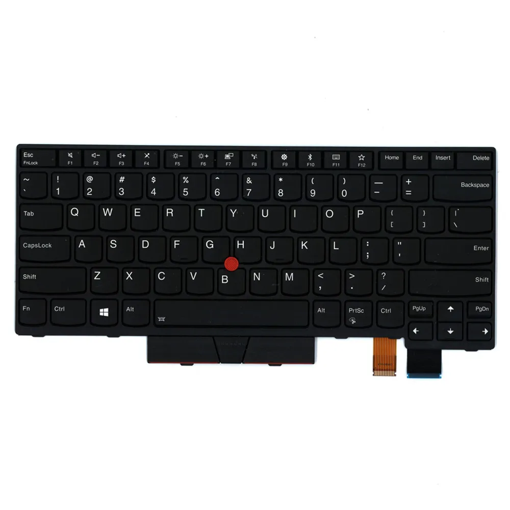 

Клавиатура с английской подсветкой Teclado FRU 01AX569 01AX487 01AX528, подходит для Lenovo ThinkPad T470 T480 A475 A485
