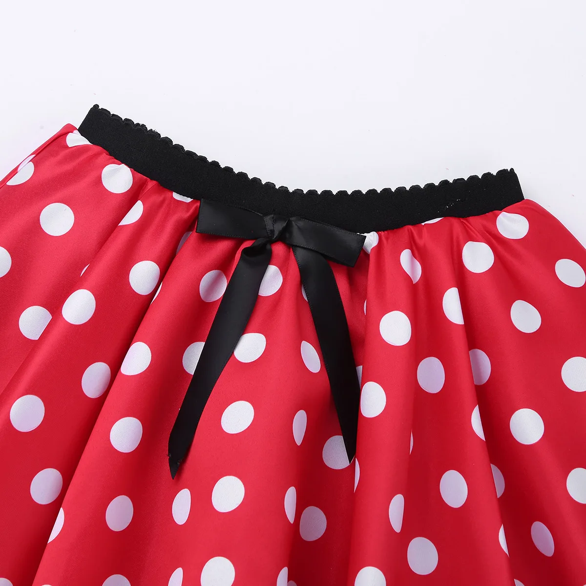 Рождественский костюм Minni Mouse юбка-пачка в горошек и обруч для волос виде мыши