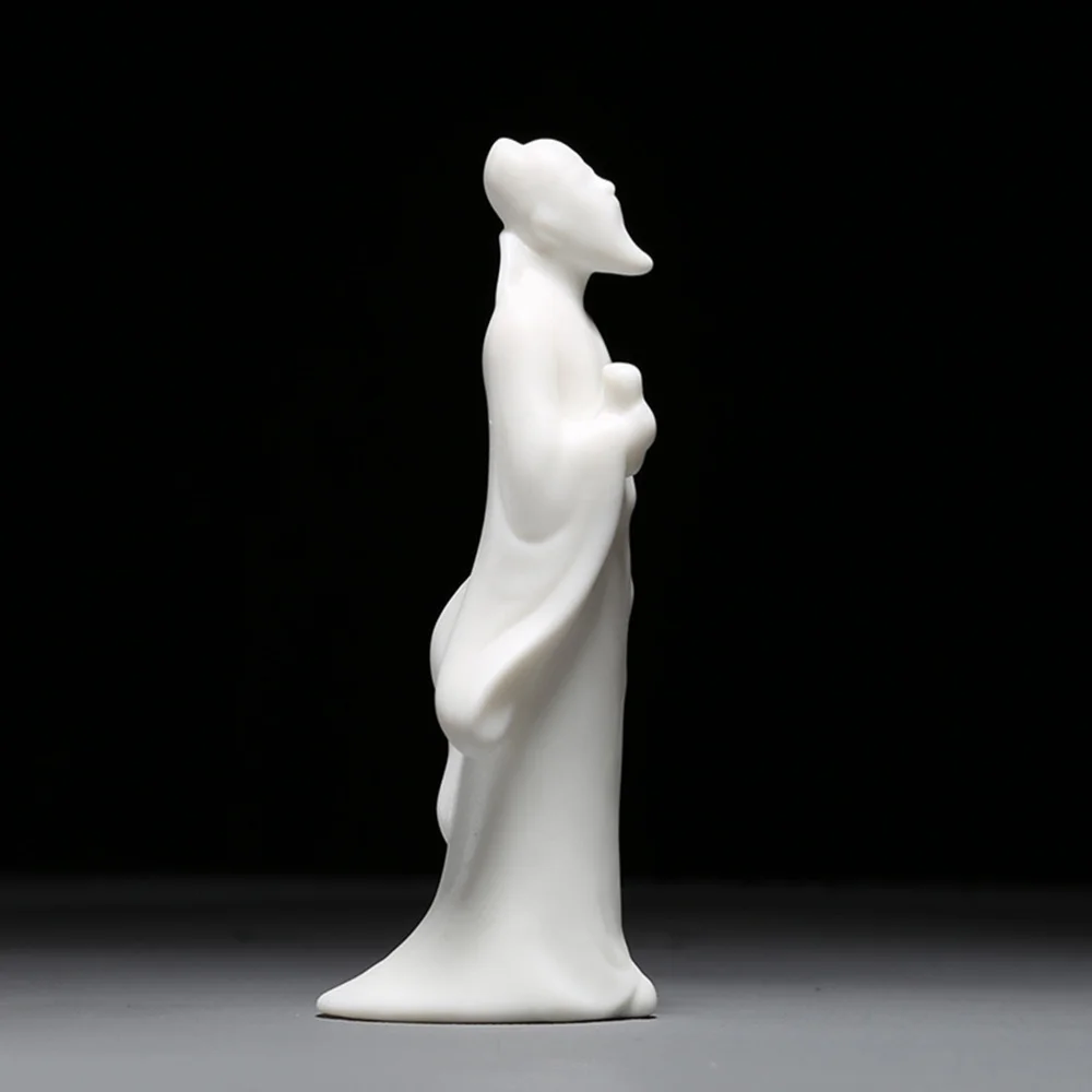 

Poet Figurine Portrait Craft Sculpture Fish Tank Decoration Desktop Adornment