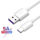 Кабель USB Type-C для Huawei P30 Samsung Galaxy S10 Plus 5A, кабель Micro USB для быстрой зарядки для Xiaomi, планшетов, Android