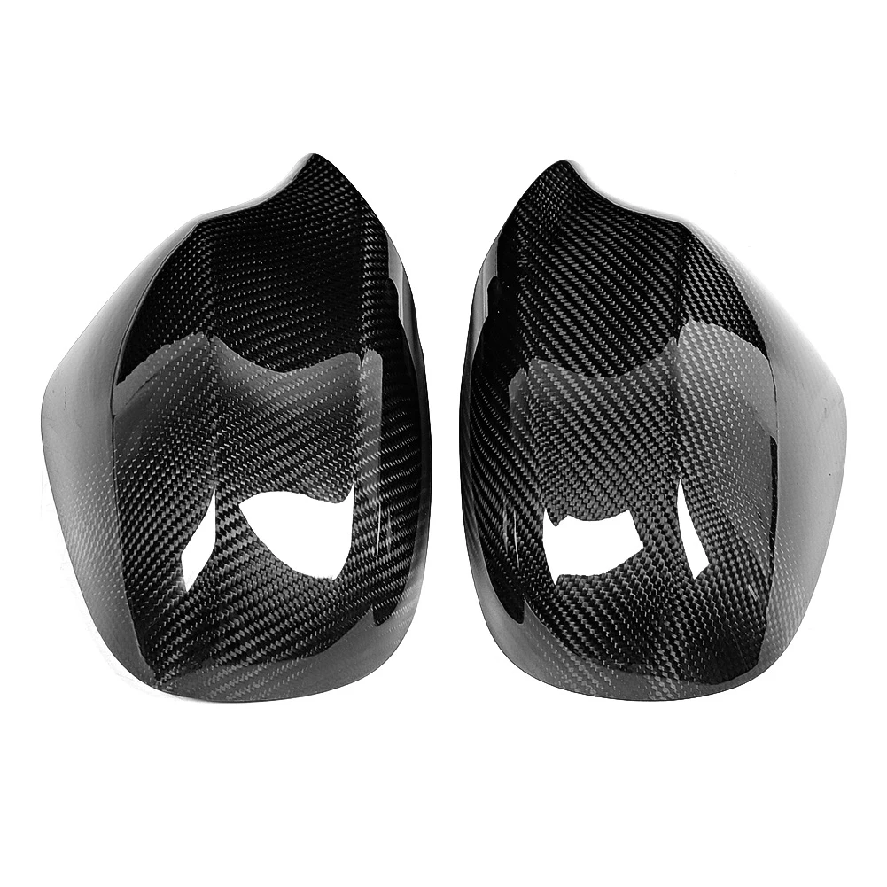 

1 Pair Carbon Fiber Car Rearview Mirror Cover Trim Shell Accessory Fit for E90 2009-2011