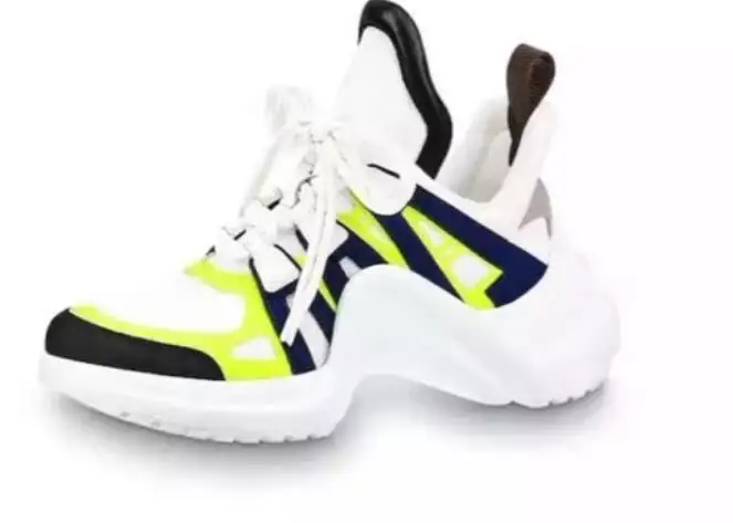 new color Женские повседневные кроссовки на шнуровке; Разноцветные платформы; женские криперы; модная дышащая обувь; женская прогулочная обувь; спортивная обувь - Цвет: new color
