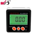 Водонепроницаемый цифровой транспортир IP65, коническая коробка из алюминиевого сплава, Магнитный цифровой угломер, измерительные инструменты