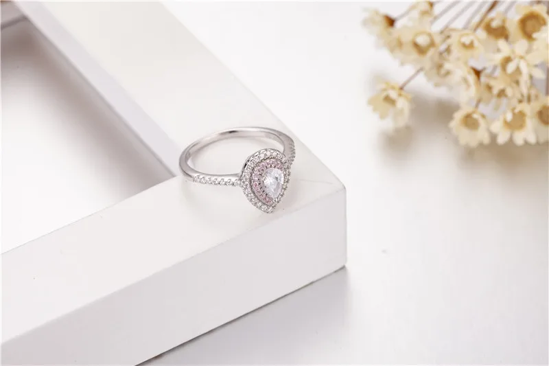 Фирменное ювелирное изделие кольцо из стерлингового серебра 925 пробы свисающее с