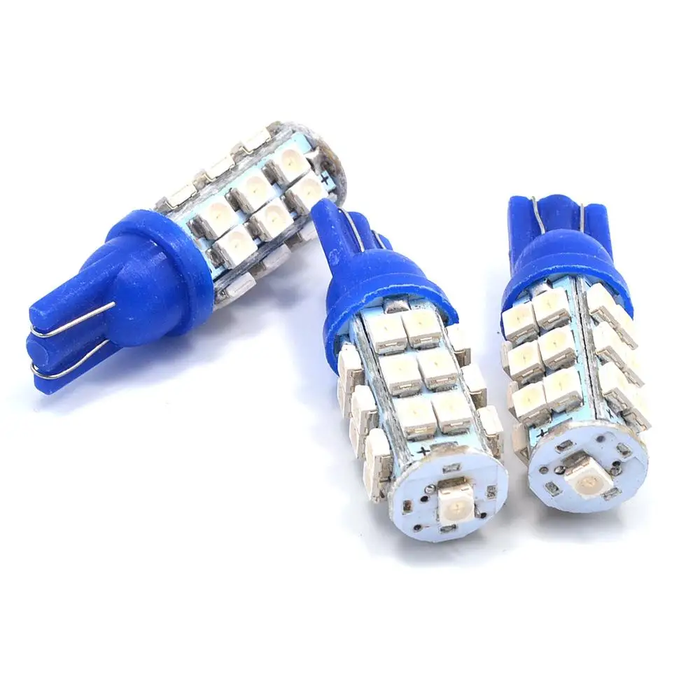 1 шт. Автомобильный светодиодный T10 W5W 1210 3528 автомобиля Купол Чтение 25SMD s Белый