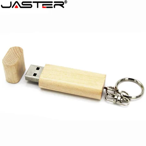 JASTER Деревянный USB-накопитель pendrive 4 ГБ 16 ГБ 32 ГБ 64 ГБ USB Creativo флэш-накопитель ЛОГОТИП лазерная гравировка 1 шт. бесплатный индивидуальный логотип