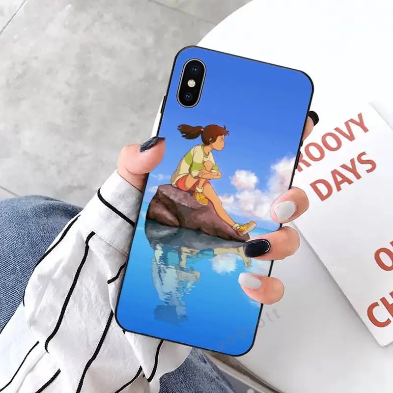 

Totoro Spirited Away luxury Phone Case shell for iPhone 11 12 pro XS MAX 8 7 6 6S Plus X 2020 XR Mini
