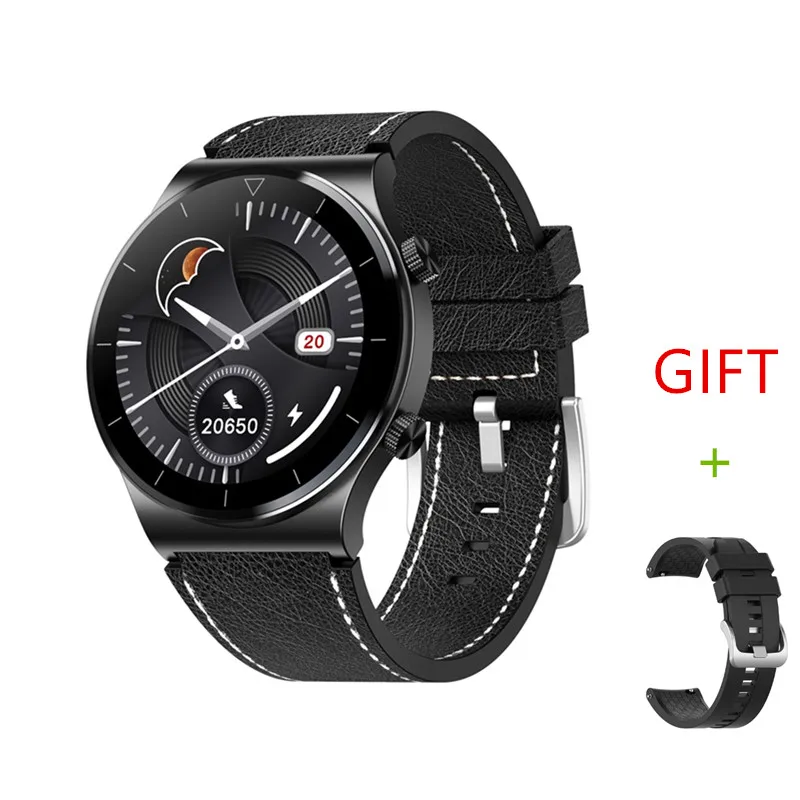 

2021 New Smart Watch Men Bluetooth Call PPG Heart Rate Monitoring Waterproof Fitness Tracker Weather Music Sports Smartwatch