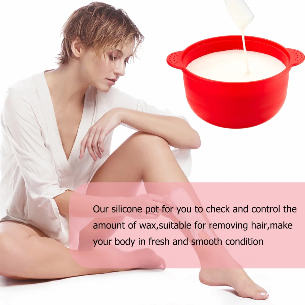 2 шт. восковые нагреватели запасной горшок силиконовые чаши для удаления волос |