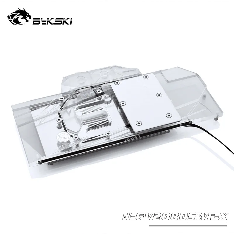 Блок водяного охлаждения Bykski для VGA Gigabyte RTX2080 RTX2070 RTX2060 Super Windforce OC 8G|Кулеры и