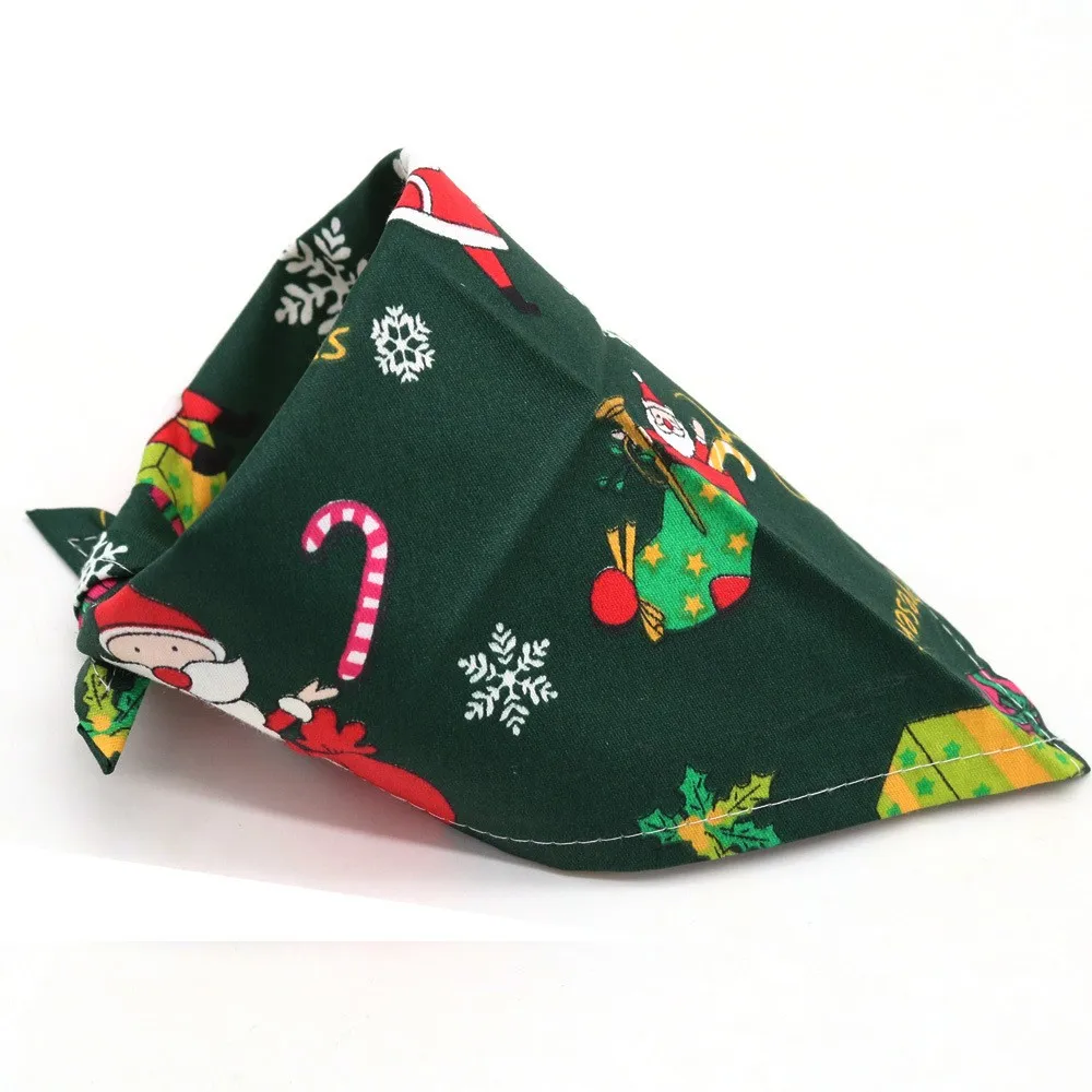 

Personalized Dog Bandana Pet Saliva Towel Fruit Print Pet Dog Scarf Adjustable Size Dog Bandana Cat Bow Tie Pet Grooming Tool