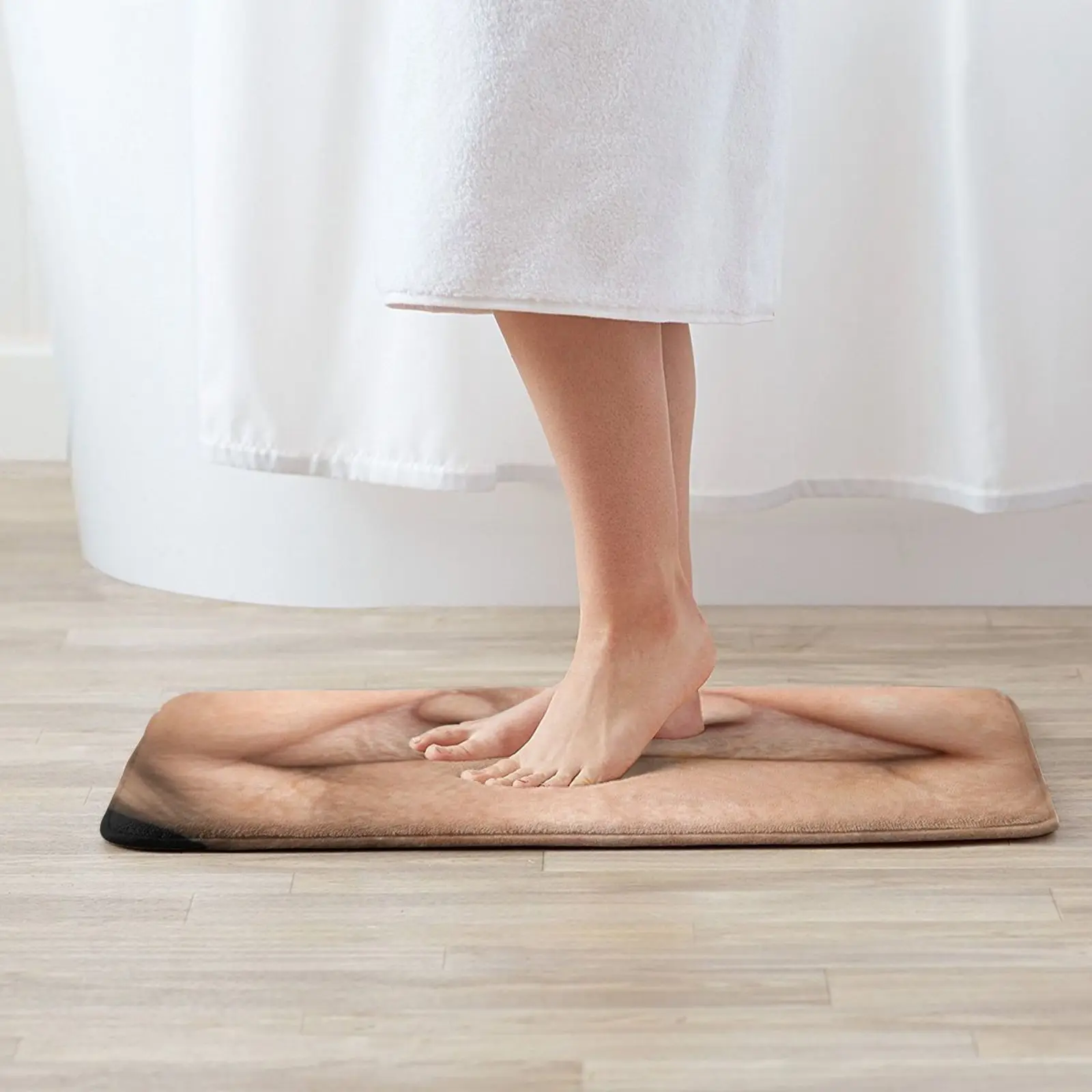 Дедушка забавная улыбка без зубов коврик ковер Противоскользящий для входной