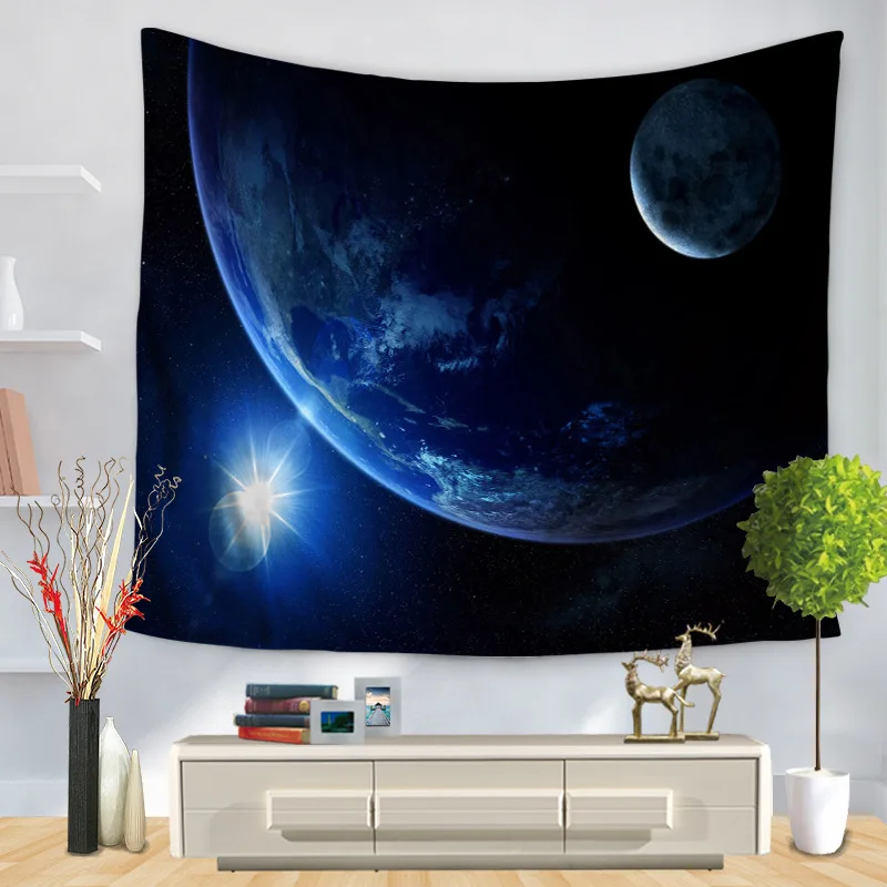 Психоделические красивые звезды Звездное небо ткань настенный декоративный