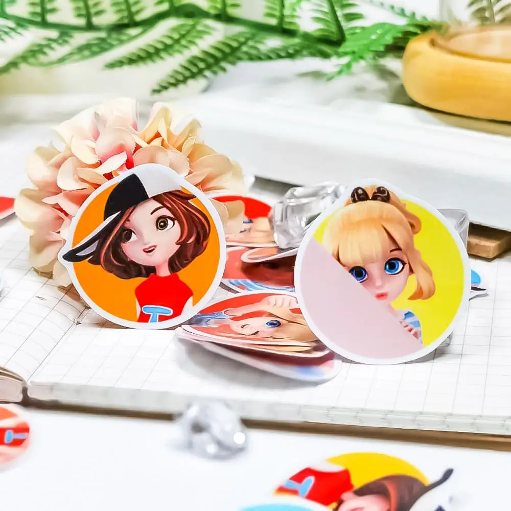 28 шт. милые японские наклейки для девочек украшения сделай сам скрапбукинг