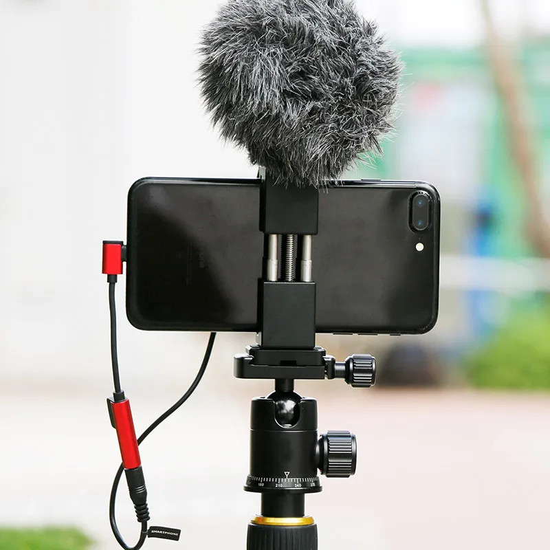 Регулируемый металлический держатель для телефона 1/4 дюйма универсальный