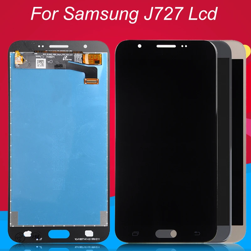 Dinamico Оригинал J7 2017 Lcd для Samsung Galaxy J727 с сенсорным дигитайзером в сборе J727A J727P J727V