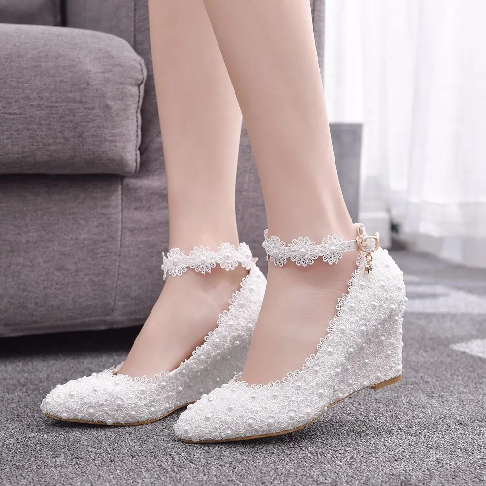 

Shallow Mouth High Heels Pointed Toe Women's High-Heeled Shoes Clogs On A Wedge Branded Pumps Sandals Ladies All-Match Spikes Be