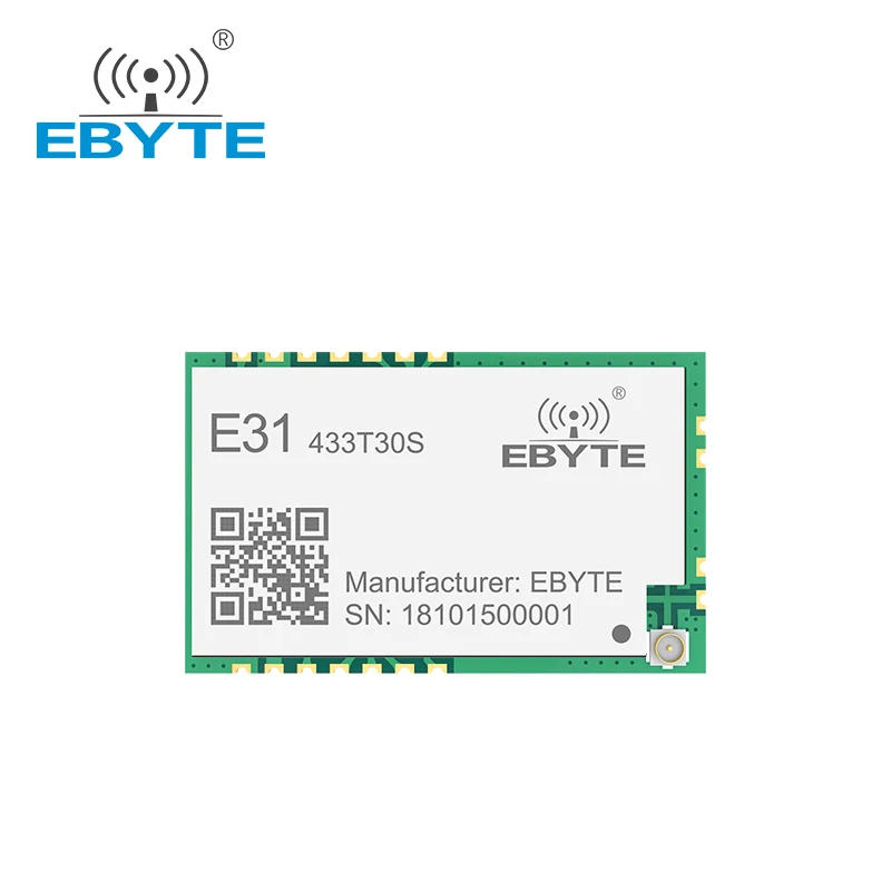 

AX5243 433MHz Wireless UART Receiver Transceiver Module 30dBm 8.6km Long Range RF Transmitter 1W SMD EBYTE E31-433T30S