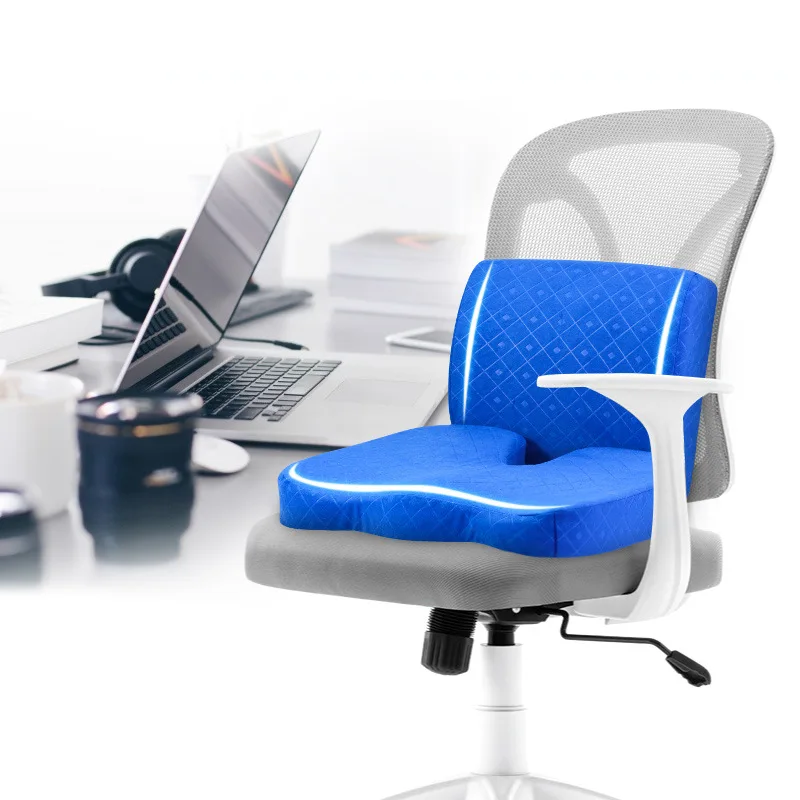 Ортопедическая подушка для автомобильного сиденья из пены с эффектом