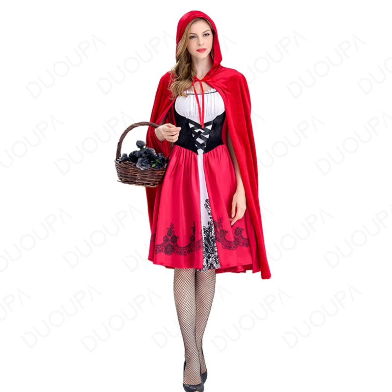 Маскарадные костюмы для косплея Красная Шапочка маскарадный костюм на карнавал