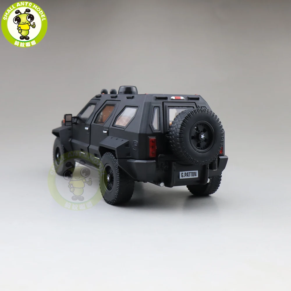 1/32 г. PATTON SUV Грузовик литая модель автомобиля игрушка джип для детей Детское звуковое освещение Вытяните назад Подарки