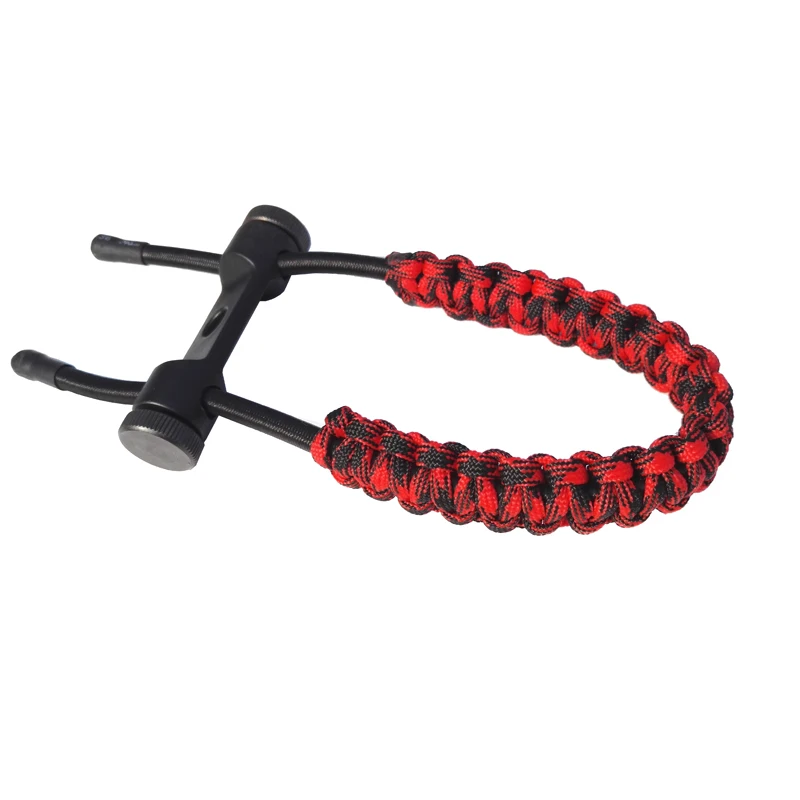 1 шт. стрельба из лука соединение лук слинг регулируемый ремень на запястье