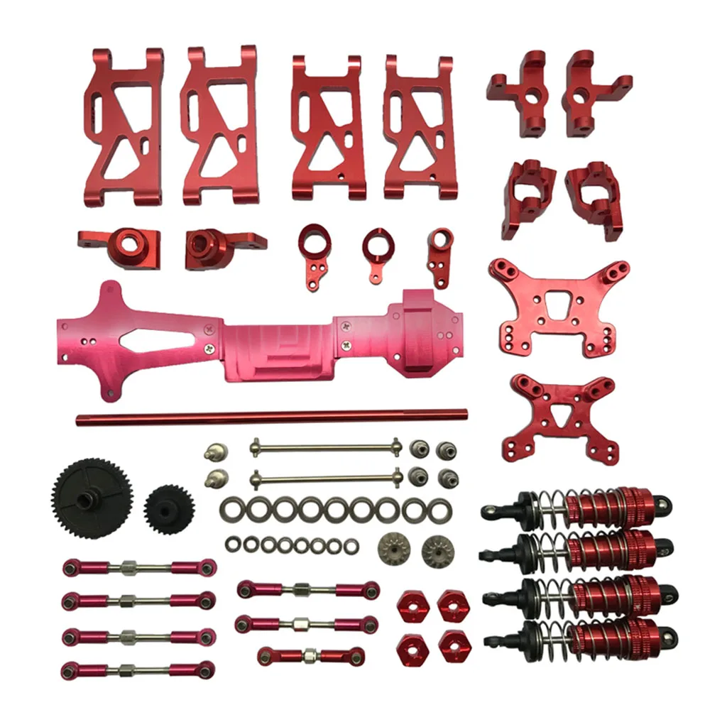 1/14 WLtoys 144001 обновленный металлический комплект запасных частей аксессуаров для