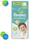 Подгузники Pampers Active Baby-Dry 1318 кг, размер 6, 52шт.