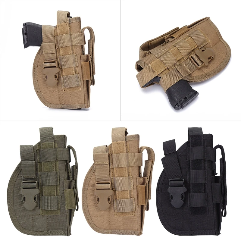 

Outdoor Holster Holder with Mag Pouch Molle Modular Holster Quick Release Molle System Outdoor