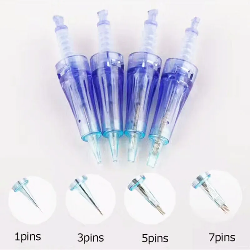 Аксессуары 5/100 шт. голубая ручка A1 картридж для игл наконечники машинки