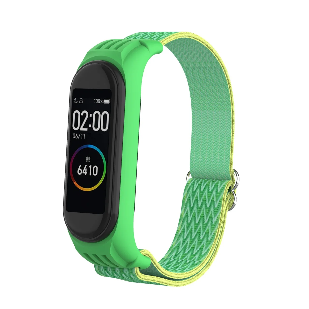 For Xiaomi Mi Band 4/5/3 Strap  Mi Band 6 Bracelet Adjustable Elastic Nylon solo Loop Replace Wristband For mi band 6 4 straps