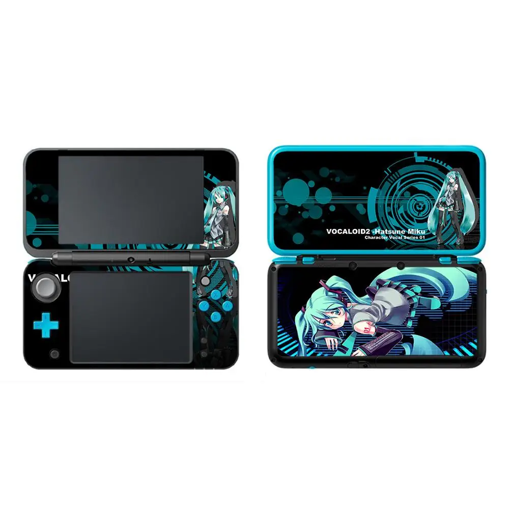 Виниловая наклейка Hatsune Miku для кожи нового 2DS LL XL Nintendo 2DSLL виниловая Защитная