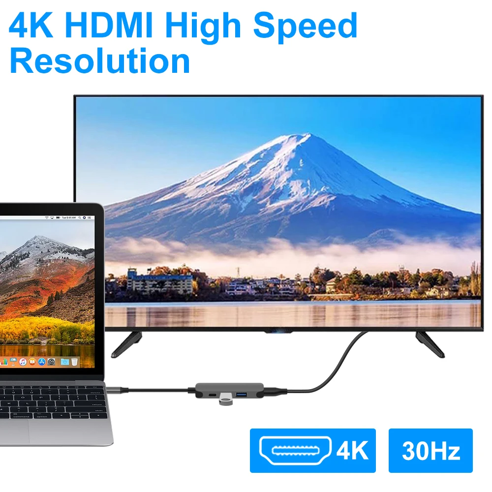 тип c 4 в 1 usb концентратор 30 20 мульт