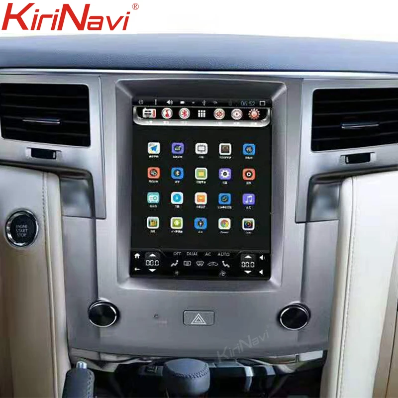 KiriNavi 10 4 "вертикальный экран Tesla стиль Android 0 автомобильное радио Automotivo для Lexus Lx570