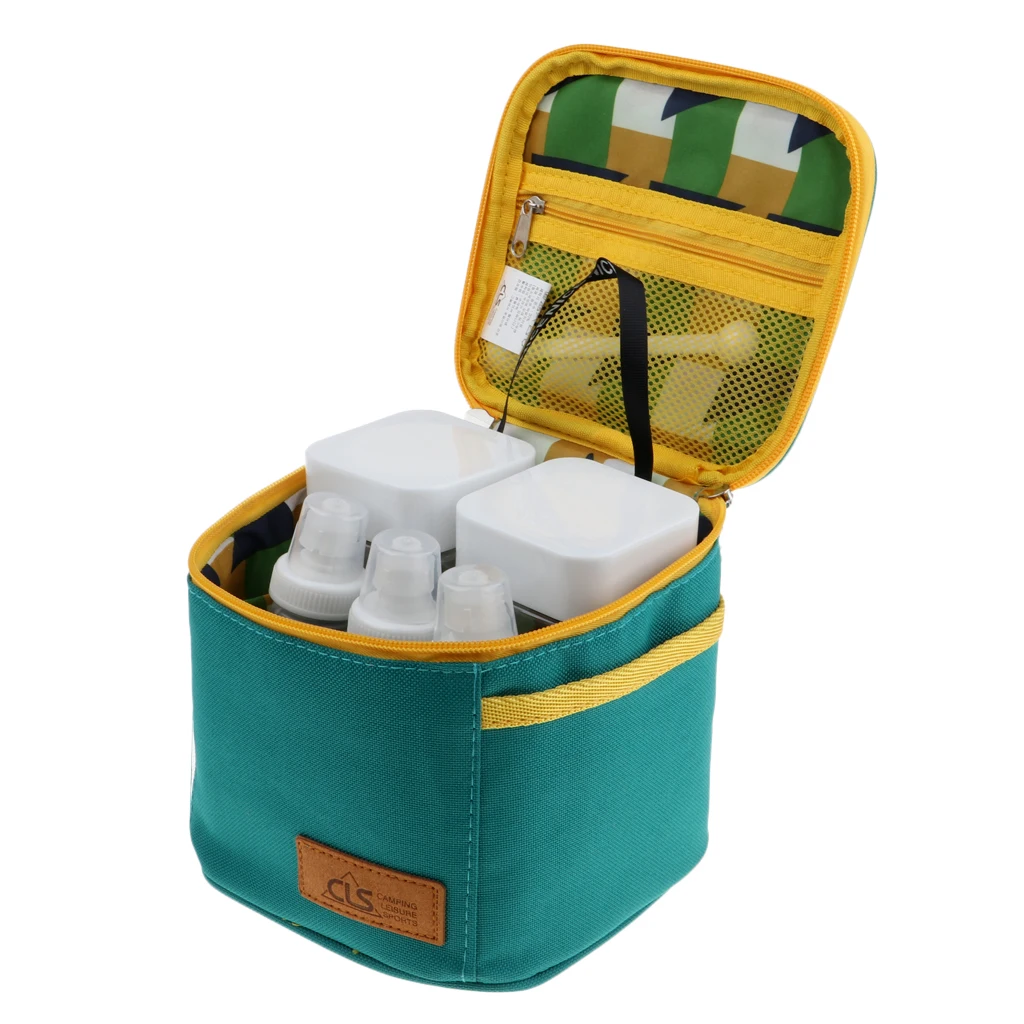 6 шт. набор бутылок для приправ пластиковая банка хранения компактный контейнер