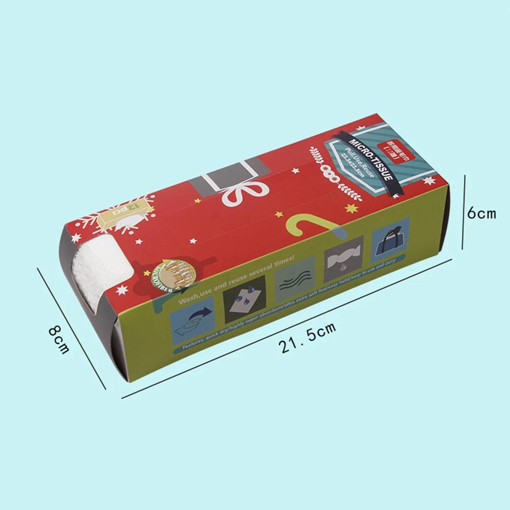 12x одноразовая микрофибра Кухня Полотенца для мытья посуды автомобиля ткани