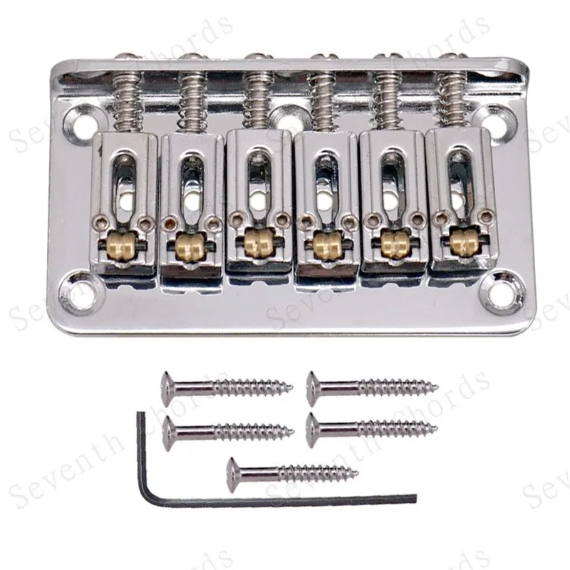 ein set 78mm 6 string roller sattel elektrische gitarre brücke top load oder saiten durch körper gold chrom schwarz gitarre zubehör fre