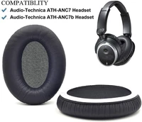 replacement earpads ear pad cushion cover pillow for audio technica ath anc7 ath anc7b headphones