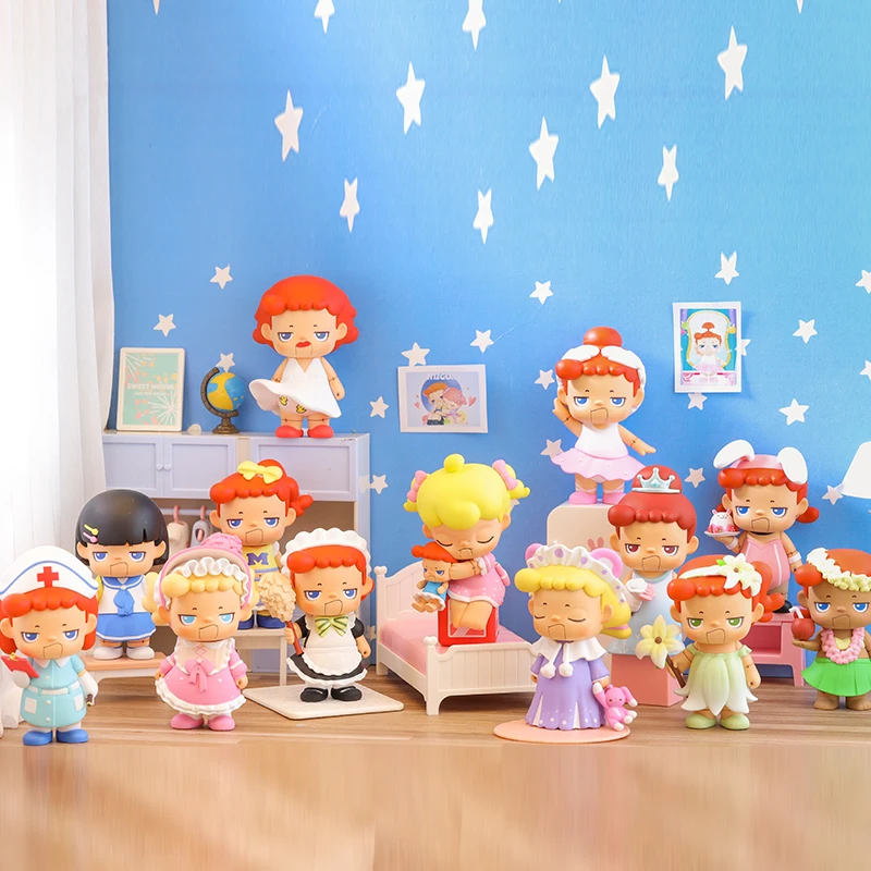 

POP MART Whole Box Migo Cool & Cute Series Blind Box Cute Kawaii Vinyle Toy Action Figures Free Shipping